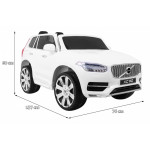 Elektrická autíčko VOLVO XC90 - biele